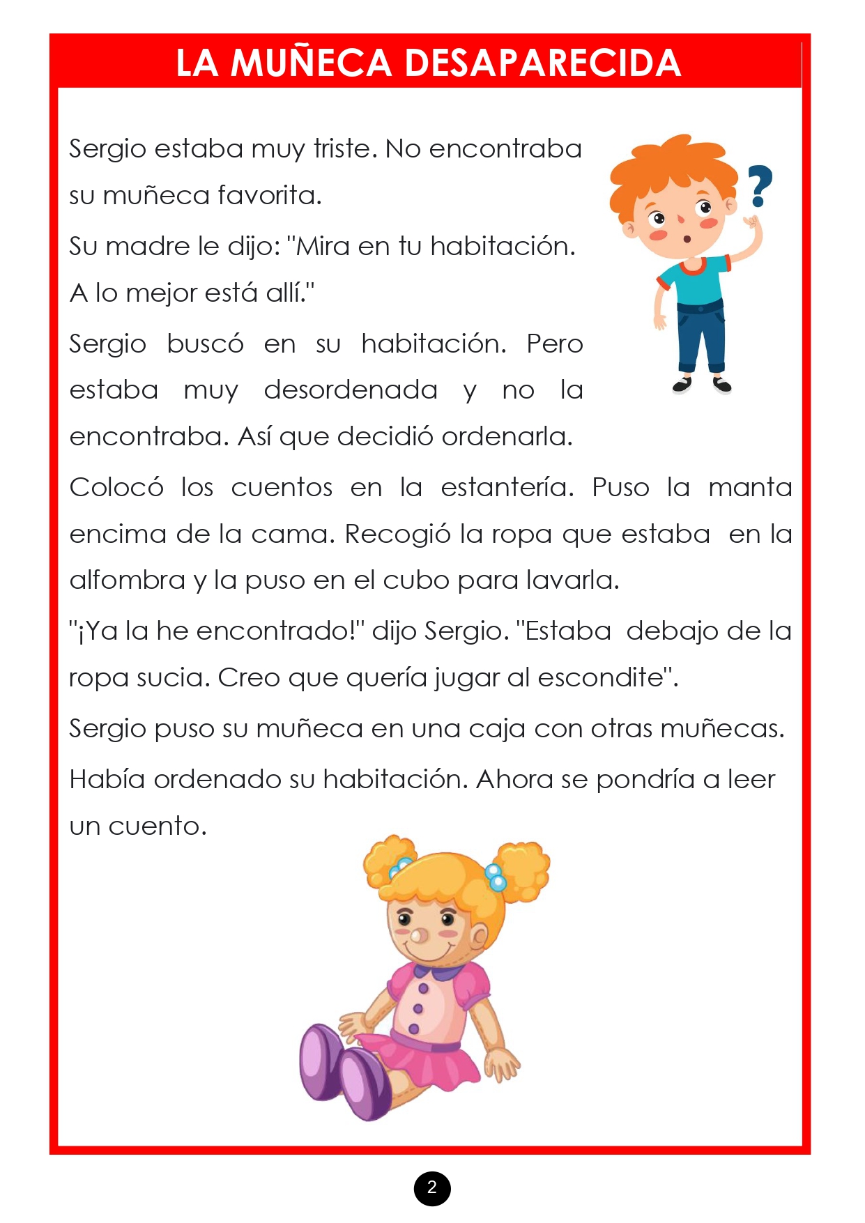 D101 La muñeca desaparecida – Estandar